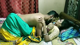 Gorgeous Indian Bengali Bhabhi amazing hot fucking with object agent&excl; with clear hindi audio Final part